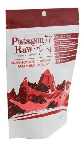 Snack Natural Para Perros Patagon Raw Vacuno Pethome Chile