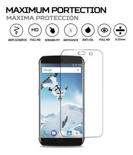 Protector Mica Pantalla Para Vernee Active