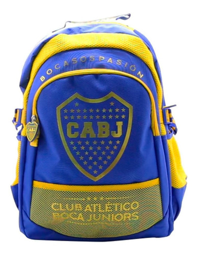 Mochila Escolar Espalda Boca Juniors 18´´ Bo181 Cresko