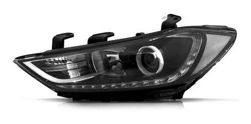 Par Farol Elantra 2017 2018 Com Motor Com Projetor Led Tyc