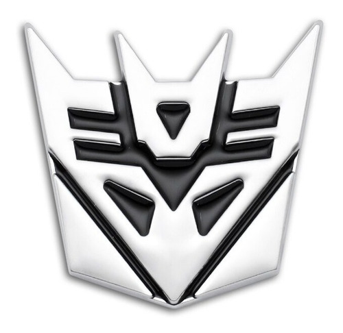 Sticker Metal Transformers Decepticons Autobots 7x7 Aprox