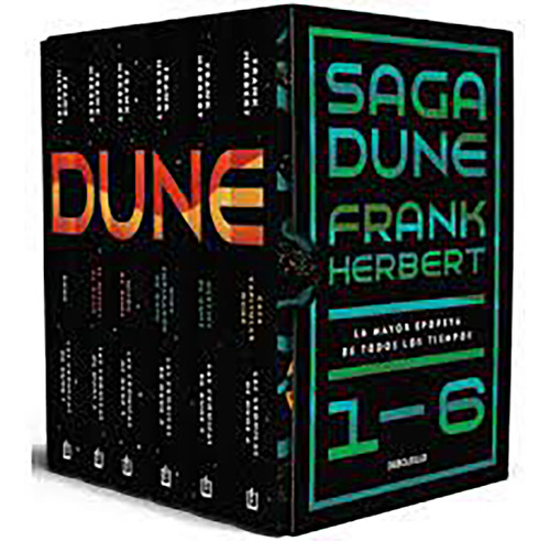 Libro Saga Dune 1-6. La Mayor Epopeya De Todos Los Tiempos