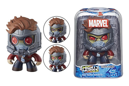 Star-lord Marvel Mighty Muggs Guardianes Galaxia (Usado)