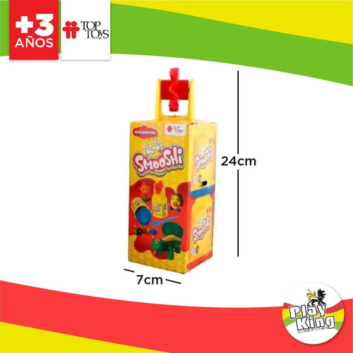 Imagen 3 de 8 de Smooshi Masa X 2 Potes Herramientas Top Toys Playking