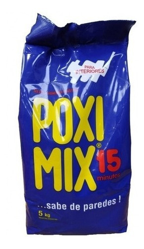 Poximix Para Interiores Repara Grietas X 5 Kg. Plaza Ani