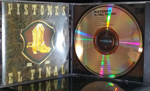 Cd  Pistones- El Final 1981-1988- Importado