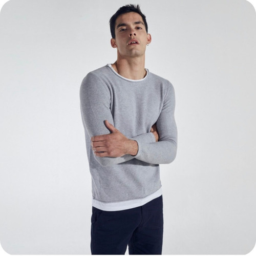 Sweater Vinyl Gris