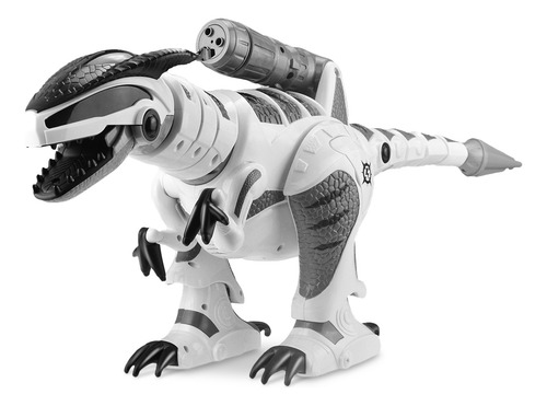 Dinosaurio Inteligente De Control Remoto Radioshack Color Blanco