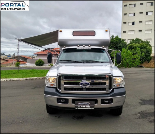 Ford F-4.000 -2011- Prata, Motor Home, Completíssimo- 07 Lug