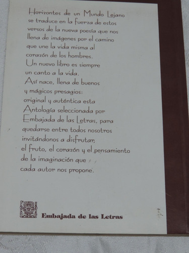 Horizontes De Un Mundo Lejano Leopoldo Lugones Certamen Lite (Usado)