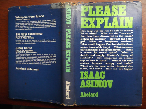 Please Explain Isaac Asimov Tapa Dura Divulgacion Cientifica