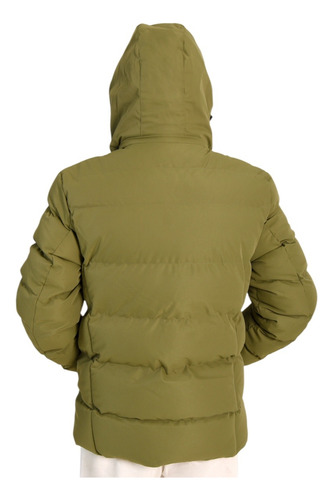 Camperon Hombre Con Piel Abrigo Campera Invierno Hombres