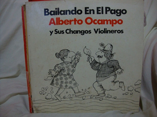 Vinilo Alberto Ocampo Y Sus Changos Violines C1