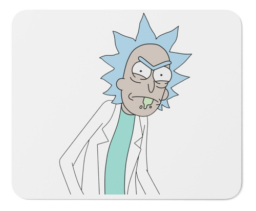 Mouse Pad - Rick And Morty - Rick Sánchez - 17x21 Cm