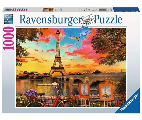 Puzzle 1000pz Las Orillas Del Sena - Ravensburger 151684