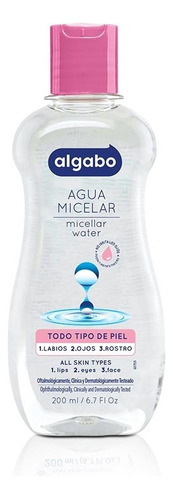 Caja X12 Agua Micelar 200ml Algabo