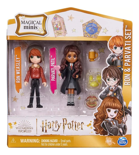 Harry Potter Figura Articulada X 2 Con Accesorios Cod 4902