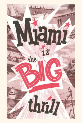 Libro Vintage Journal Miami Is The Big Thrill - Found Ima...