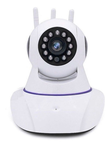 Câmera Wifi Vira 360 3antenas Ip Geraçâo Visâo Noturna