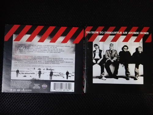 U2 How To Dismantle An Atomic Bomb Cd + Dvd 