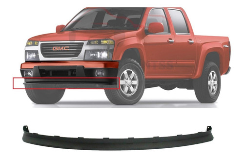 Spoiler Chevrolet Colorado 2004 - 2012 Inferior Gris Bsj