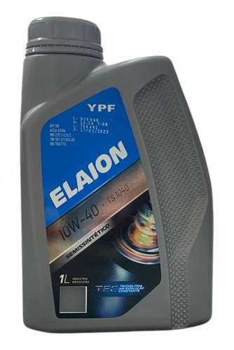 Aceite Ypf Elaion  10w40 Semisintetico X1l Puntolub