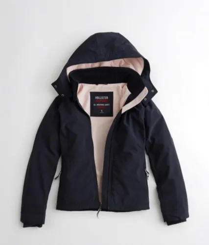 Chamarra hollister azul hotsell
