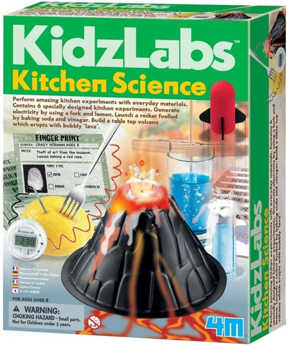 Kit Juego Aprendizaje Educativo Niños Experimento Quimica