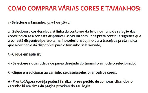 Imagem 5 de 6 de Meia De Ciclismo Corrida Hupi Cano Médio Várias Cores 1 Par