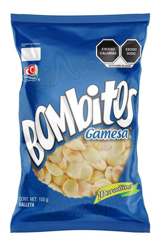 Galletas Gamesa Bombitos Doraditos 150g