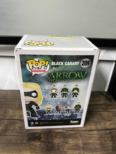 Funko Pop 209 Arrow Black Canary Original (Usado)