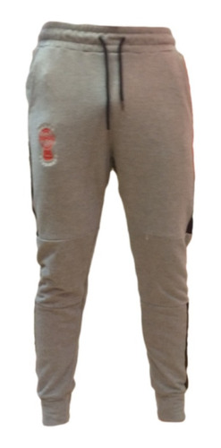 Imagen 4 de 9 de Pantalón Huracán Algodón Gris Sk