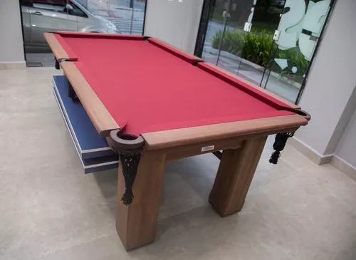 Mesa Multi Jogos Klopf 4x1 - Mesa, Sinuca, Ping Pong e Futebol de