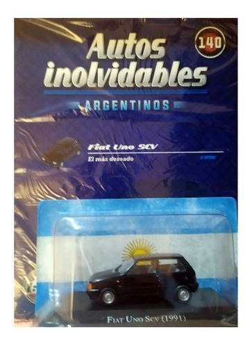 Autos Inolvidables Argentinos N° 140 Fiat Uno Scv (1991)