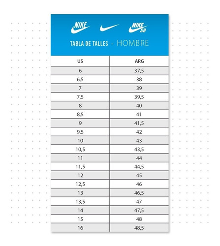 ético Pekkadillo estrategia Nike Argentina Tabla De Talles Poland, SAVE 59% - etablissementdenface.com