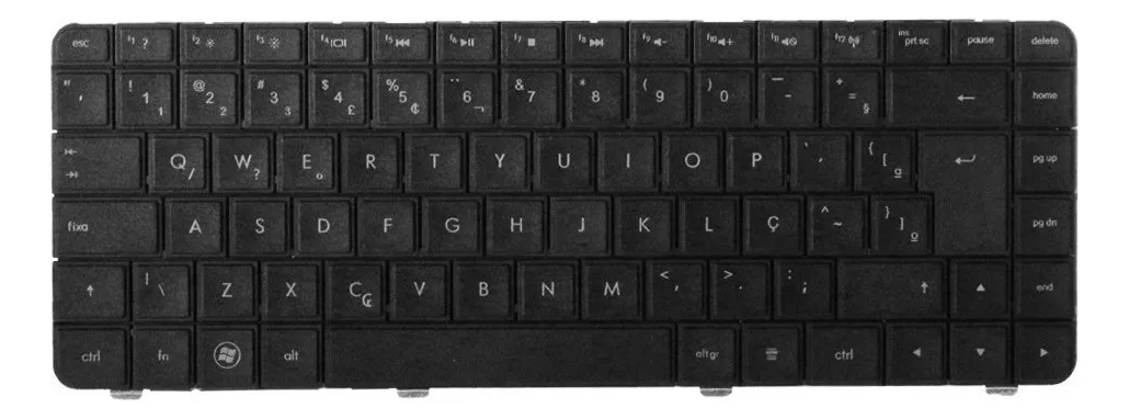 Primeira imagem para pesquisa de teclado hp 530 pk1301j03s0