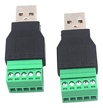Conector De Bloque De Terminales De Tornillo Usb Kework, Usb
