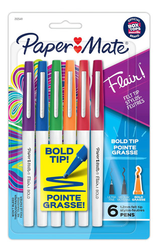 Paper Mate Papermate Negrita Multicolor