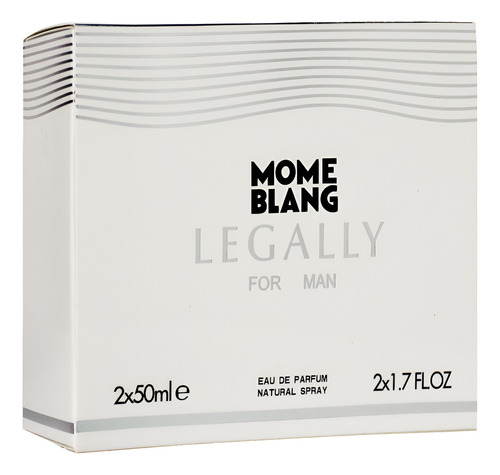 Perfume Mome Blang Legally 2x50ml Elegancia Y Sofisticación