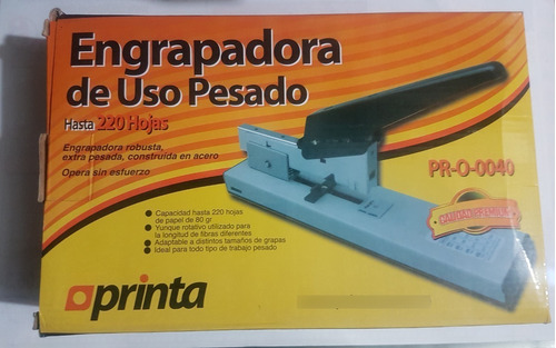 Engrapadora Industrial Printa 220 Hojas