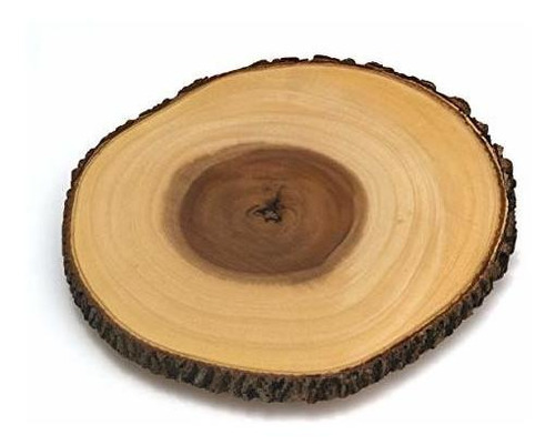 Lipper International 1030 Acacia Corteza De Árbol De Patas S