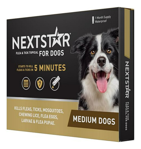 Nextstar Repelente Control De Pulgas Y Garrapatas Para Perro