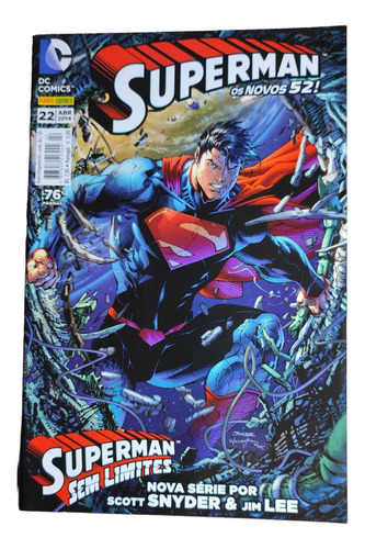 Hq Superman N°22 Os Novos 52 (Usado)