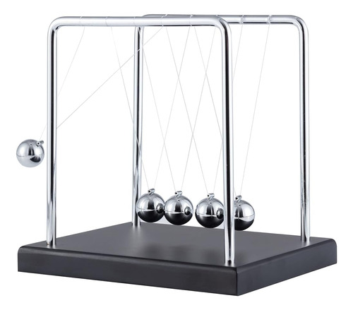 Changshun Newtons Cradle Balance Balls Black Base Home Offic