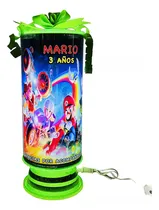 Comprar Centros De Mesa Mario Bros Con Luz - 4 Unidades 38cm