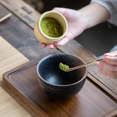 Juego De Té Matcha Japonés Hecho A Mano, Taza De Té