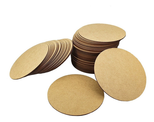 Sousplat Supla Soupla Suplat 35cm Mdf 3mm Kit C/ 06 Unidades
