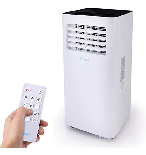 Aire Acondicionado Portátil Serenelife Slpac105w Color Blanco 110V/220V