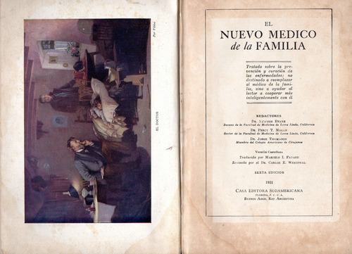 El Nuevo Medico De La Familia - Usado Antiguo 1931