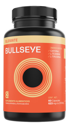 Elemate Bullseye - Nootrópico Concentración, Enfoque, Memoria - Sin sabor